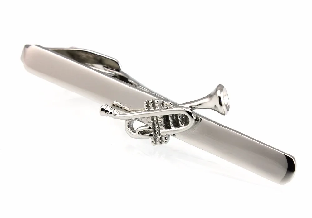 Мужской серебристый зажим для галстука Sunnylink 62 мм M3708|tie clip|silver tie clipmens clips |