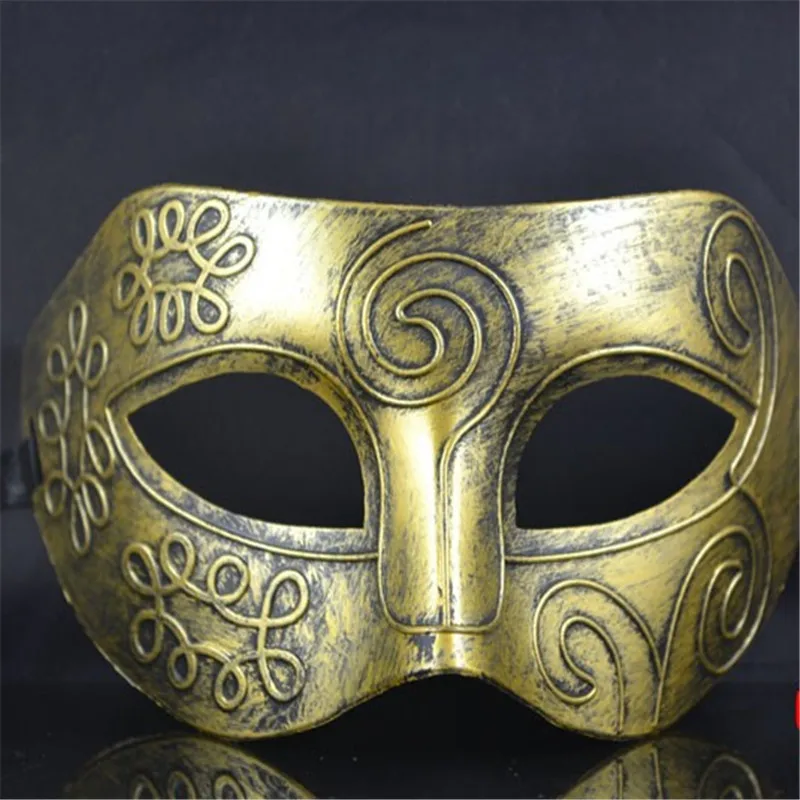 Модные Красочные мужские принца Джаз маскарадные маски пластиковая маска Хэллоуин тыква фестиваль Рождественская маска косплей поставки - Цвет: 2