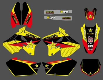 

0154 New Style TEAM DECALS STICKERS Graphics Kits FOR RM125 RM250 2001 2002 2003 04 05 06 07 08 09 10 2011 2012