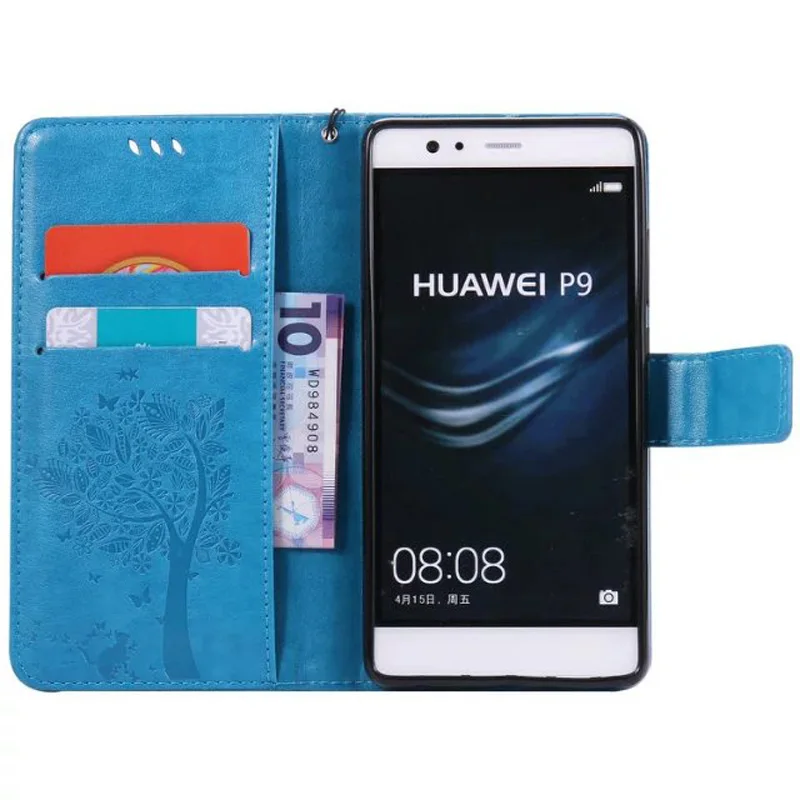 Кожаный чехол книжка WoodLysi для huawei P7 P8 P9 Lite Plus Mate S 7 8 9 Nexus 6P Y3 Y5 Y6 II кошелек с