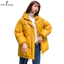 PinkyIsBlack 2019 Fashion Plus Size 2XL Down Jackets Women Winter Coat Short Thicken Warm Cotton Padded Winter Jacket Women Coat цена PinkyIsBlack 2019 Fashion Plus Size 2XL Down Jackets Women Winter Coat Short Thicken Warm Cotton Padded Winter Jacket Women Coat цены онлайн