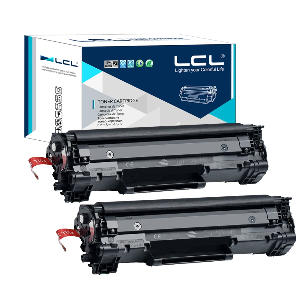 ФОТО LCL 78A CE278A CE278 A CE 278 (2-Pack Black) 2100 Pages Toner Cartridge Compatible for HP LaserJet P1566/P1567/P1568/P1569/P1606