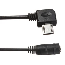 Micro USB Jack to 3.5mm Headphone Earphone Headset earphone Adapter Audio Cable Cord Lead