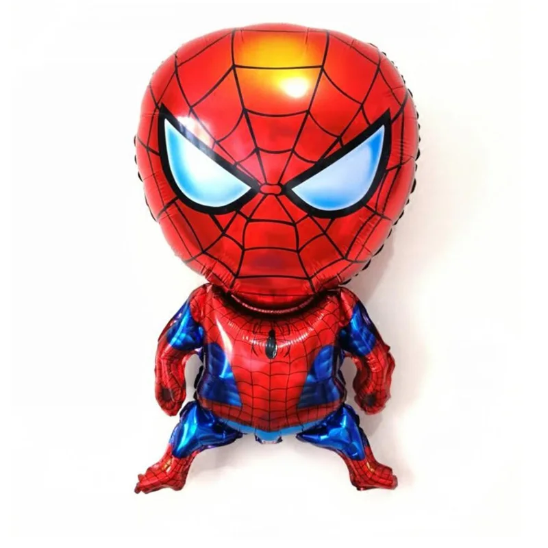 

1Pcs 75x45cmSpiderman Balloon Baby Toy Children's birthday Party scene decorated and furnished Spiderman Aluminum Foil Balloons