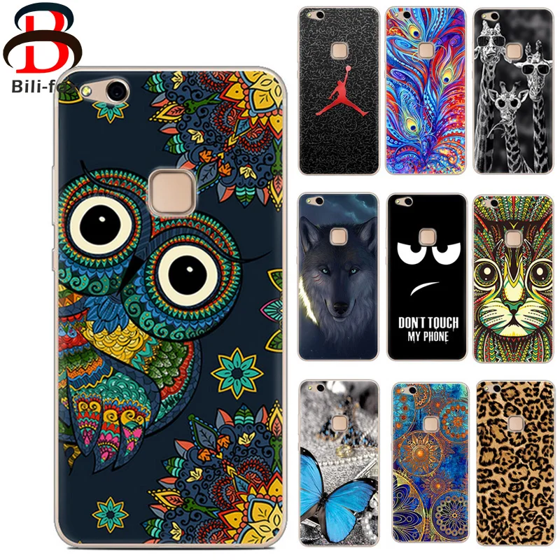 

UV Painting Cover for Huawei P10 Lite Case Soft Silicone Colorful Cartoon Printed Phone Cases for Huawei P10 Lite Back Cover