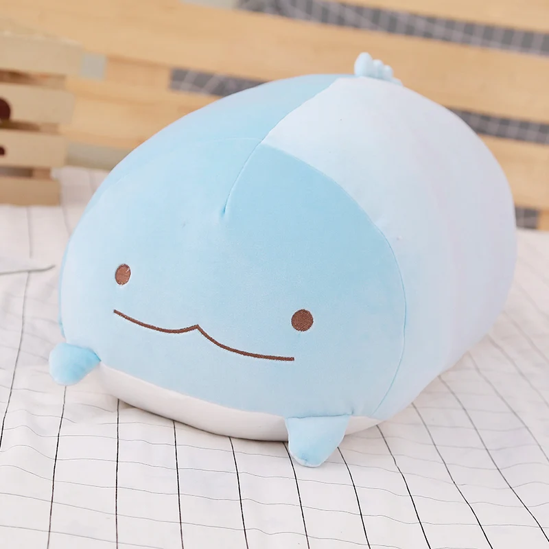 60/90 см гигантские угловая био Подушка японской анимации Sumikko Gurashi плюшевая игрушка мягкие детские Колготки с рисунком для девочек подарок на день Святого Валентина