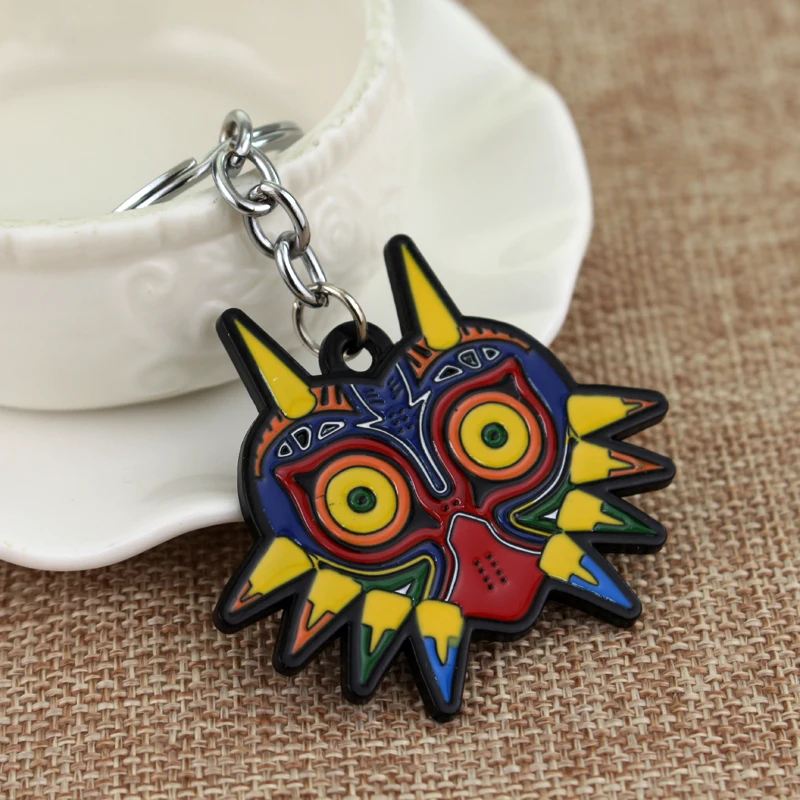 The Legend of Zelda Keychain Majoras Mask Colorful Owl Animal Pendant KeyChains The Legend of Zelda Keychain Majoras Mask Colorful Owl Animal Pendant KeyChains