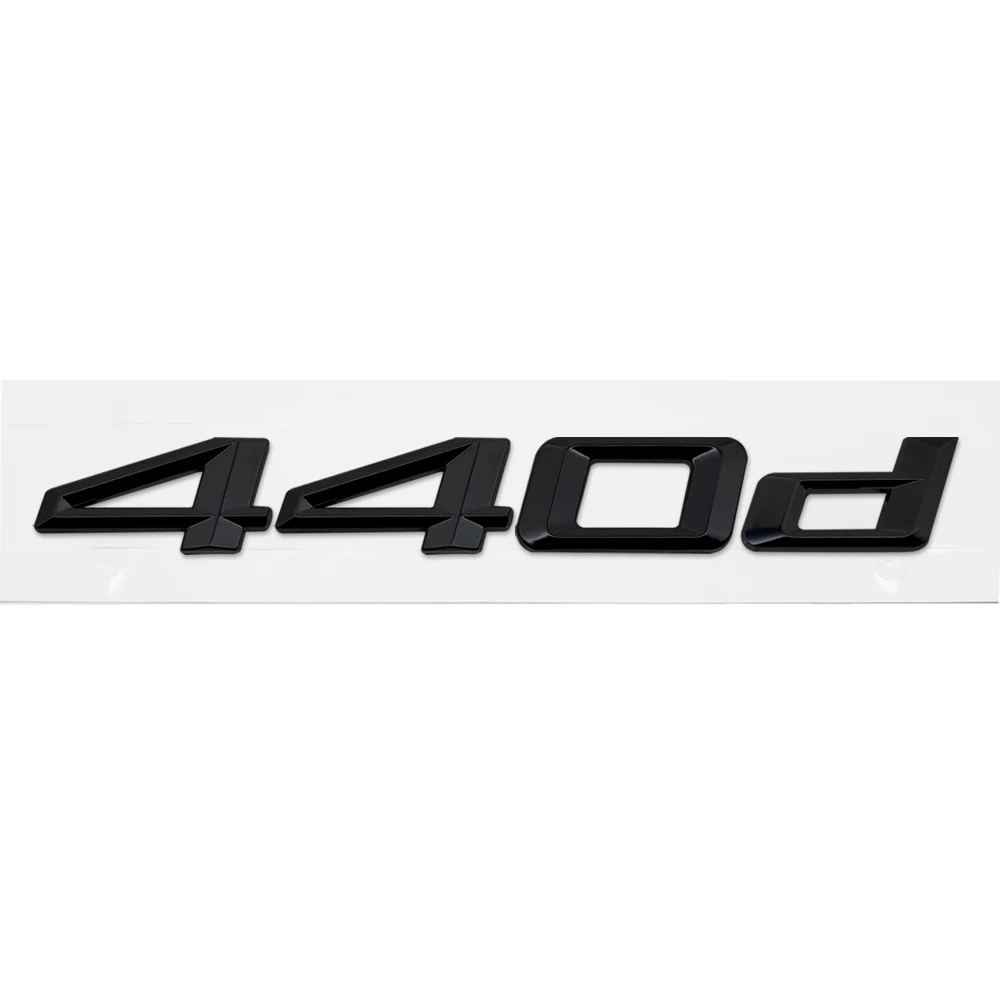 Автомобильный Стикеры для BMW 420d 428d 440d 4 серии X5 X4 E46 E49 E63 F07 F30 ABS задний эмблема номер