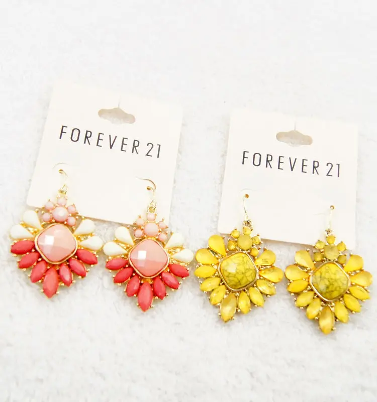 The new color personalized flower earrings C8-419 | Украшения и аксессуары