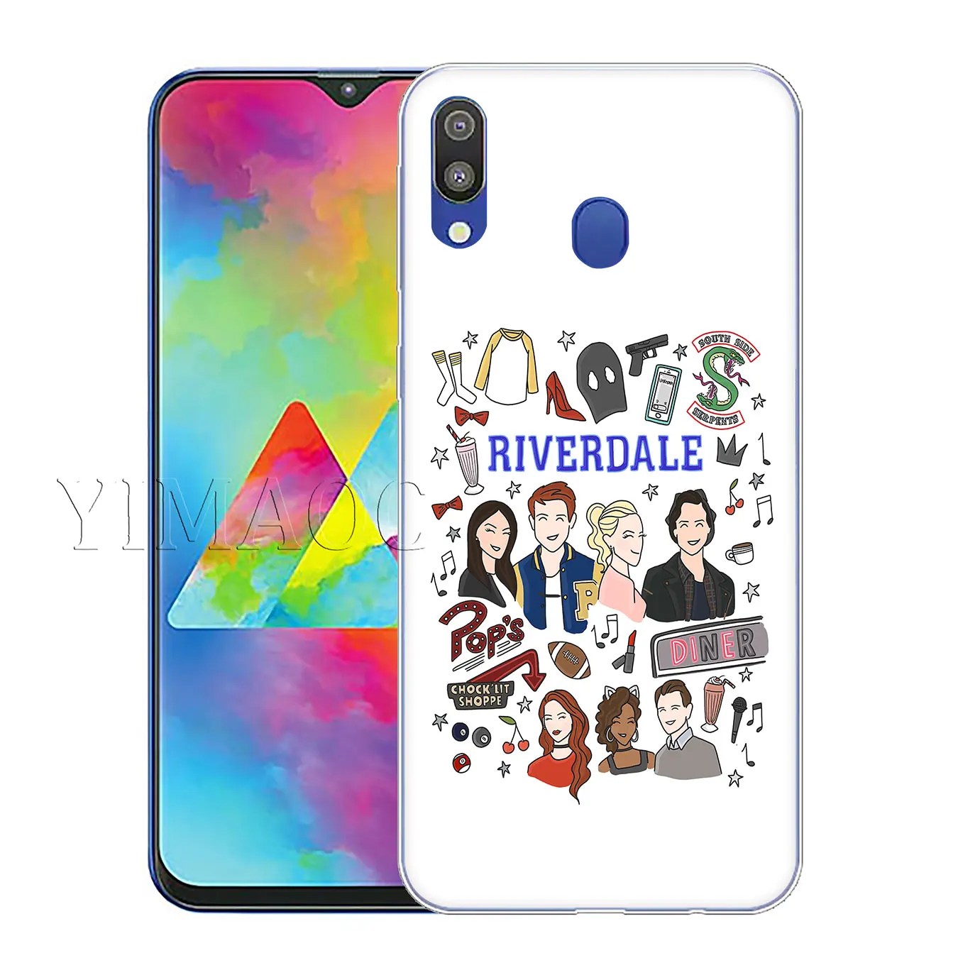 Мягкий силиконовый чехол для Samsung Galaxy A70 A60 A50 A40 A30 A20 A10 M10 M20 M30 M40|Бамперы| |