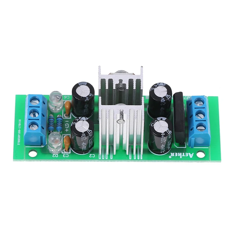 DC 12~ 24V LM7809+ LM7909+-9 V двойной регулятор напряжения выпрямитель мост модуль питания