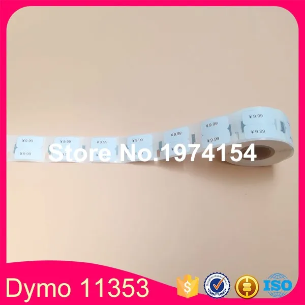 3 совместимые рулоны Dymo 11353 этикетка 12 мм * 24 1000 шт./рулон совместимый с LabelWriter 400 450