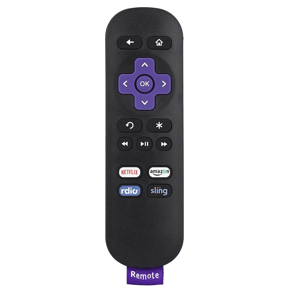 Новый Сменный пульт дистанционного управления для ROKU 1/2/3/4 LT HD XD XS с 4 кнопками