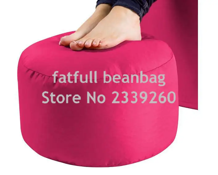 Чехол только без наполнителя-розовый прекрасный детский задник османское кресло мешок, водонепроницаемый beanbag