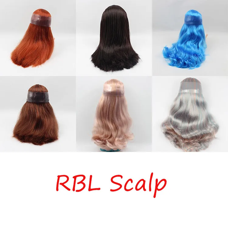 

fortune days factory RBL Blyth Doll Scalp dome Wig hair 1/6 toy gift