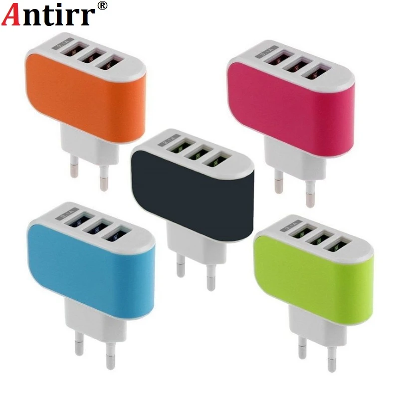 Настенное зарядное устройство с 3usb портами 3 1 А|Зарядные устройства| |