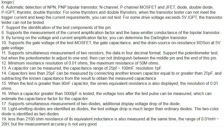 MK-328 MK328 Mega328 M328 ATmega328 8 МГц цифровой Транзистор тестер Триод Емкость ESR метр MOS PNP NPN LCR JFET P-IGPT