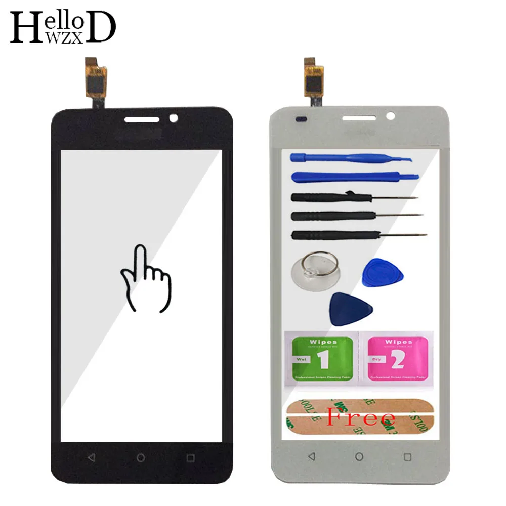 Мобильный сенсорный экран для Huawei Ascend Y635 Стекло емкостный датчик панель + клей|touch