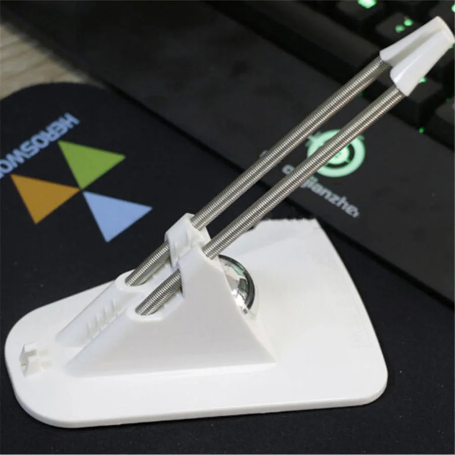 

Mouse Mice Cable Holder Plastic Metal Cable Winder Top Quality Mouse Bungee Cord Clip Wire Organizer Management For Playing Game