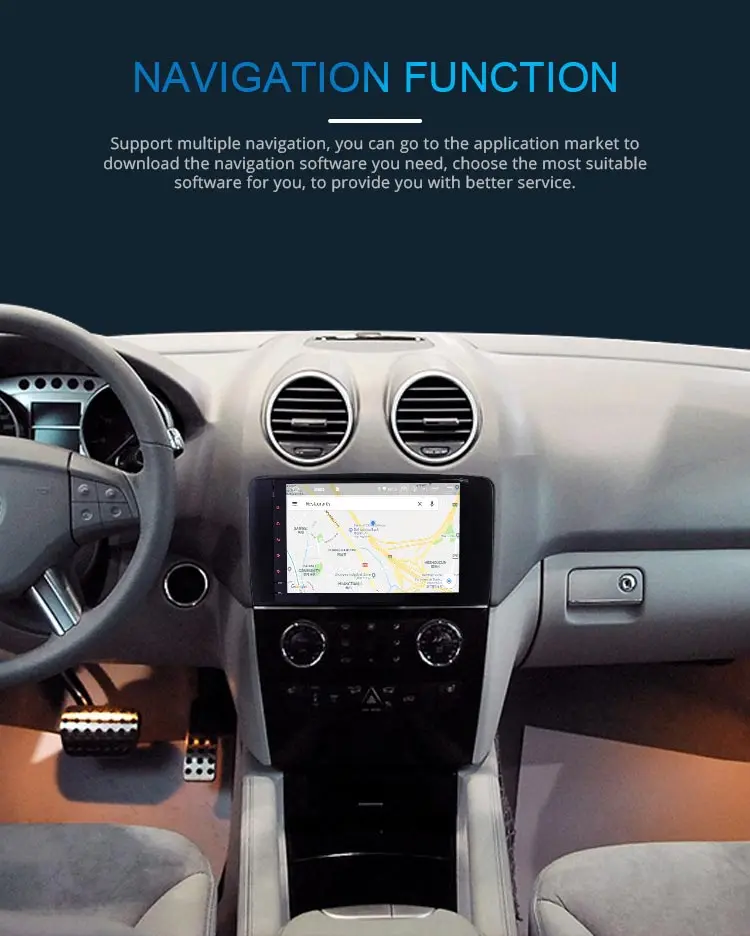 Excellent JDASTON 9 Inch Android 9.0 Car Multimedia Player For Mercedes Benz AMG R Class W251 R300 R350 R63 2 Din Car Radio GPS RDS Stereo 3 Excellent JDASTON 9 Inch Android 9.0 Car Multimedia Player For Mercedes Benz AMG R Class W251 R300 R350 R63 2 Din Car Radio GPS RDS Stereo 3