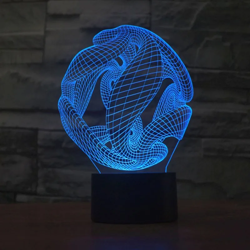 blue night light