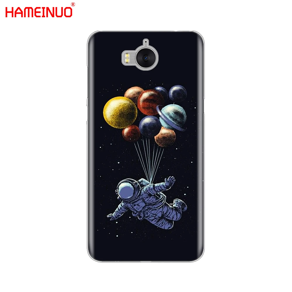 Чехол для мобильного телефона HAMEINUO Space Love Moon Astronaut Cat huawei honor 3C 4X 4C 5C 5X 6 7 Y3 Y6 Y5 2 II Y560