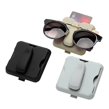 

Multifunction Sunshade Sunglasses Holder Car-styling IC Card Clip Car Organizer Car Sun Visor Clip Auto Parking Card Holder