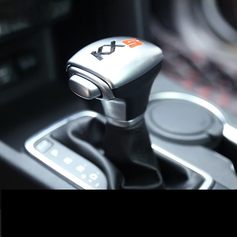 

Car gear lever head decoration Shift cover Interior Gear head decoration Gear panel accessorie For kia sportage 3 2017 2018 2019