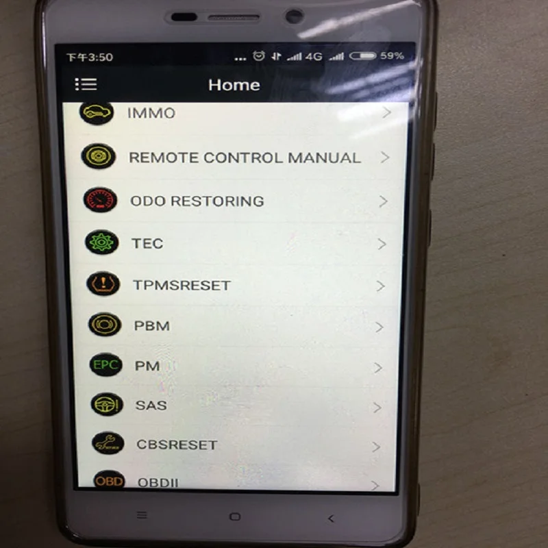  IMS-C91 car diagnostic and coding tool based on mobile phone operation IMMO program mileage adjustm