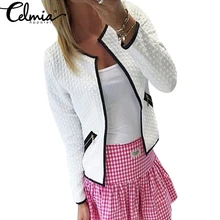 Blusas Bomber Jackets 2017 Autumn Winter Women Plus Size 4XL Plaid Coat Casual O neck Femininas