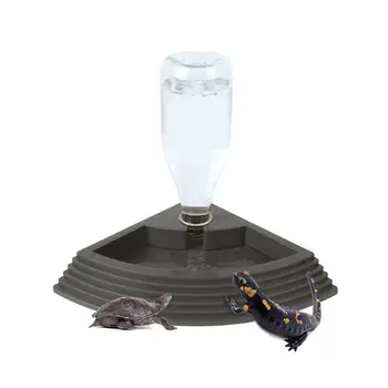 

350ml Pet Automatic Feeder Drinking Fountain For Reptilia Environmental ABS Lizard Food Bowl Pets Water Dispenser