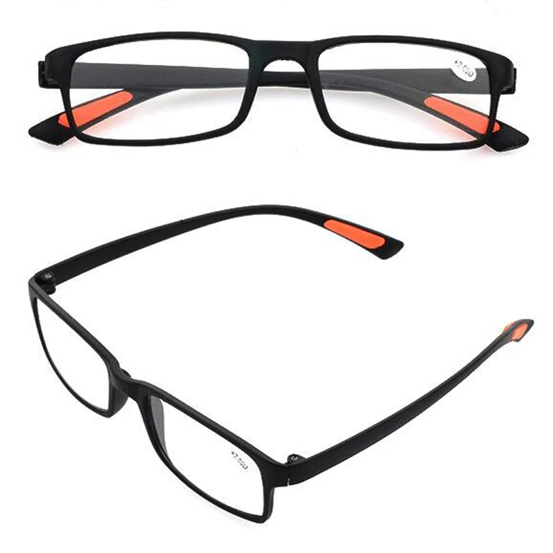 Men and Women Hyperopia Glasses Super soft Ultra light TR90 Plastic ...