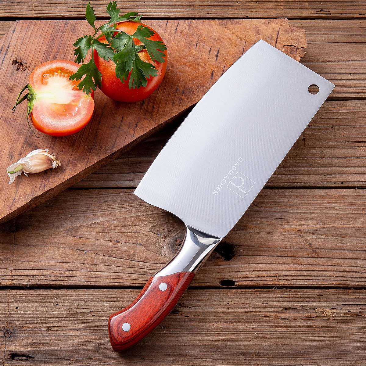 DAOMACHEN кухонный нож из нержавеющей стали, профессиональный разделочный нож, китайский нож, кухонный нож шеф-повара