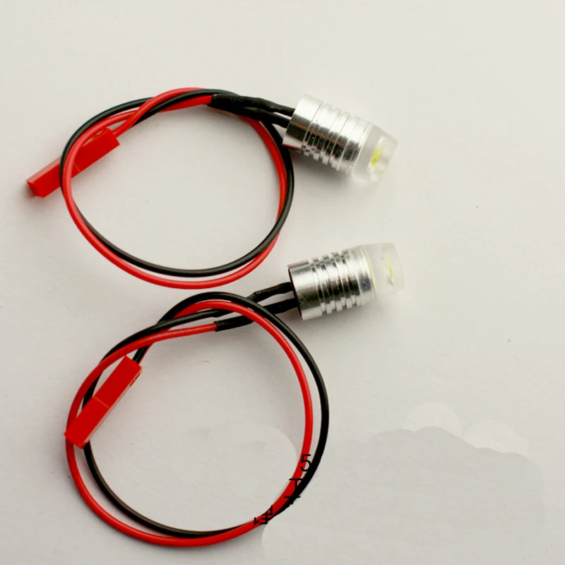 

2PCs 12V 1.5W Bright LED Head Light Navigation Light Night Flight LED Torch Spotlight Taillight Lamp For FPV RC Drone Multirotor