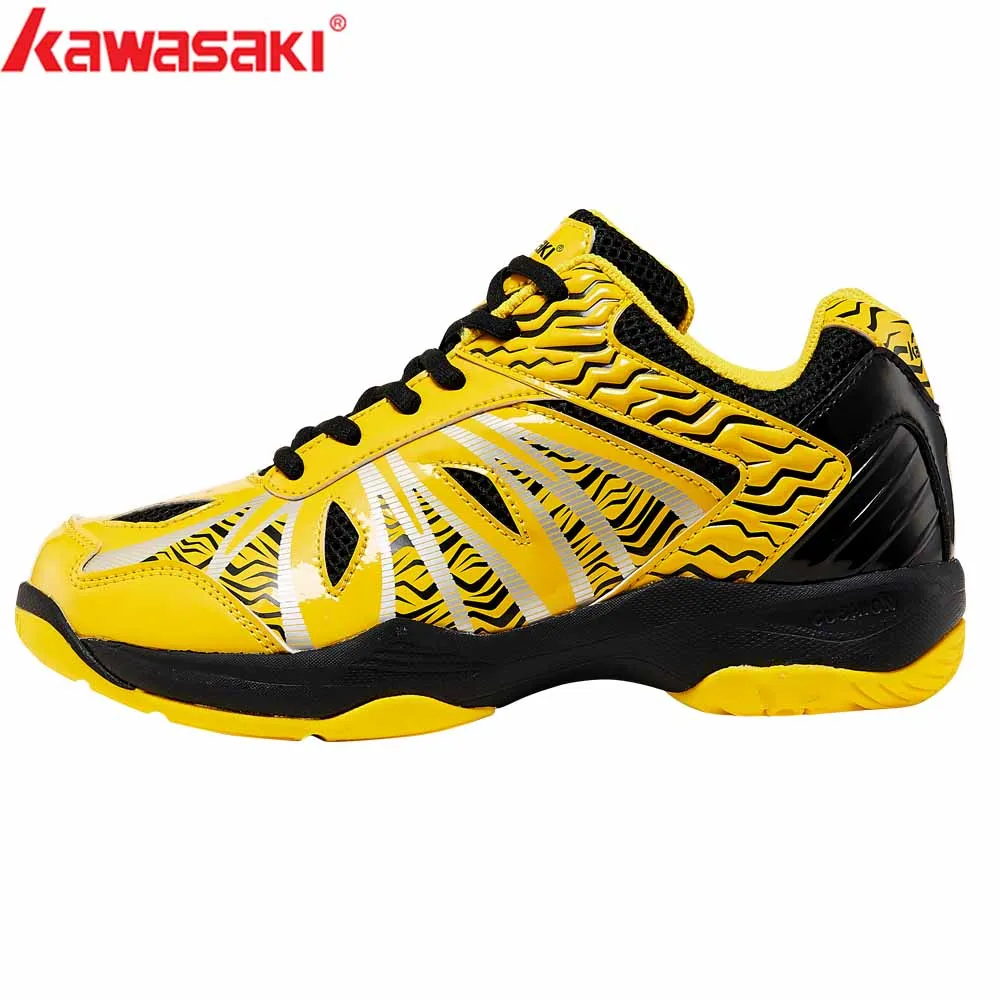 Новинка, обувь для бадминтона Kawasaki, тренировочная, дышащая, не скользкая, светильник, амортизирующие, на шнуровке, кроссовки, спортивная обувь, K-076