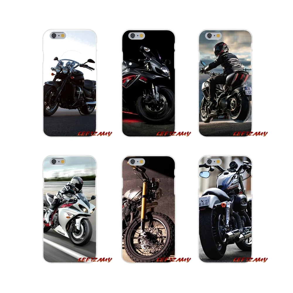 Classic Motorcycle Accessories Phone Shell Covers For Samsung Galaxy S3 S4 S5 MINI S6 S7 edge S8 S9 Plus Note 2 3 4 5 8