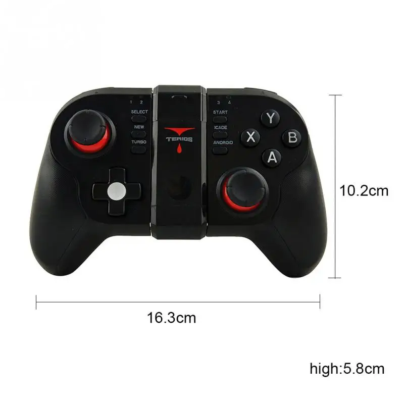 Built in 380mAh Li ion battery multi buttons Gamepad Joystick Bluetooth
