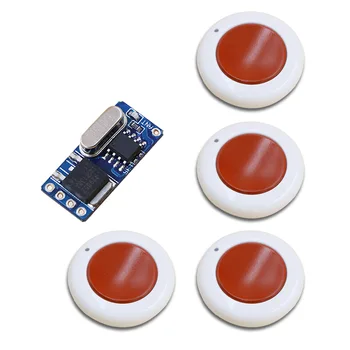 

Hot DC3.5V 4.5V 5V 6V 7V 9V 12V Wireless Remote Control Switch System 4pcs Transmitter with 1pcs Receiver Smart Home Automation