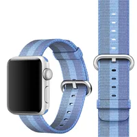 Тканый нейлоновый ремешок для Apple Watch 42mm 38 мм браслет ремень ткань-как нейлоновый ремешок для iwatch 3/2/1/Edition аксессуары