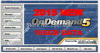 

HOT!!! 2015new 166GB Mitchell Repair with Estimator in 250GB hard disk