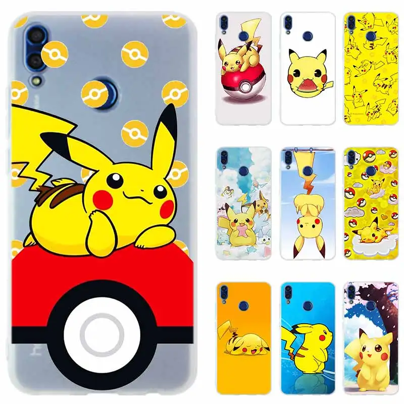 

Pikachues Honor 20i 10i Phone Case Silicone Cover for Huawei Honor 9X pro 10 9 lite 9i 8a 8X Max 8C 7X 7A Pro 6X V20 PLAY