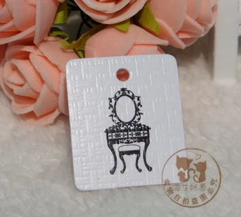 

Wholesale 2000pcs Without Print Label Tie String Price Display Tags,Jewelry Display YSSA3