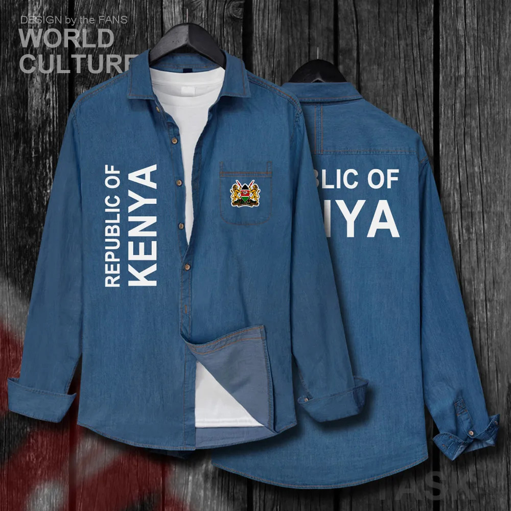 Republic of Kenya Kenyan KEN Tops Men Clothes Autumn Fashion Jacket