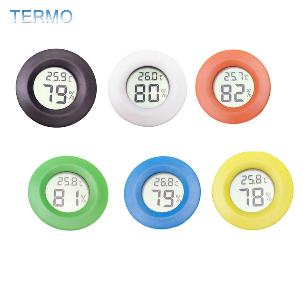 

Mini LCD Digital Thermometer Hygrometer Fridge Freezer Reptile Aquarium Temperature Humidity Meter Detector Indoor thermometer