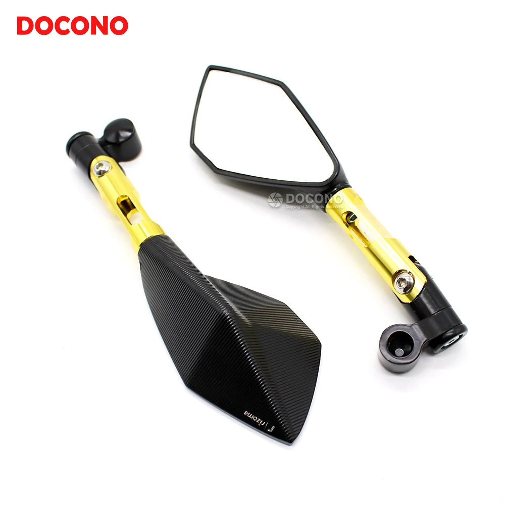 

Aluminum Side Mirrors Accessories Motorcycle Rearview Mirror for HONDA Cb1000r Suzuki Bandit Yamaha XJ6 Kawasaki Z800 KTM Suzuki