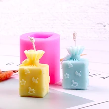 Свеча ручной работы, форма для мыла, креативные формы из полимерной глины, Подарочная коробка, форма для свечей, силиконовая форма для мыла