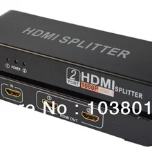 Ibay-hs102,, фабрика предоставляет, HDMI сплиттер, 2 порты тонкого цифрового разъема для передачи звука и изображения-HDMI, 1 вход порта 2 порты вывода