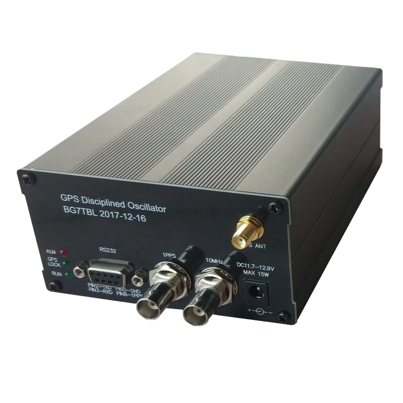 

GPSDO GPS Clock 10M SINE WAVE with LCD Display Frequency Message GPS Disciplined Oscillator + Antenna