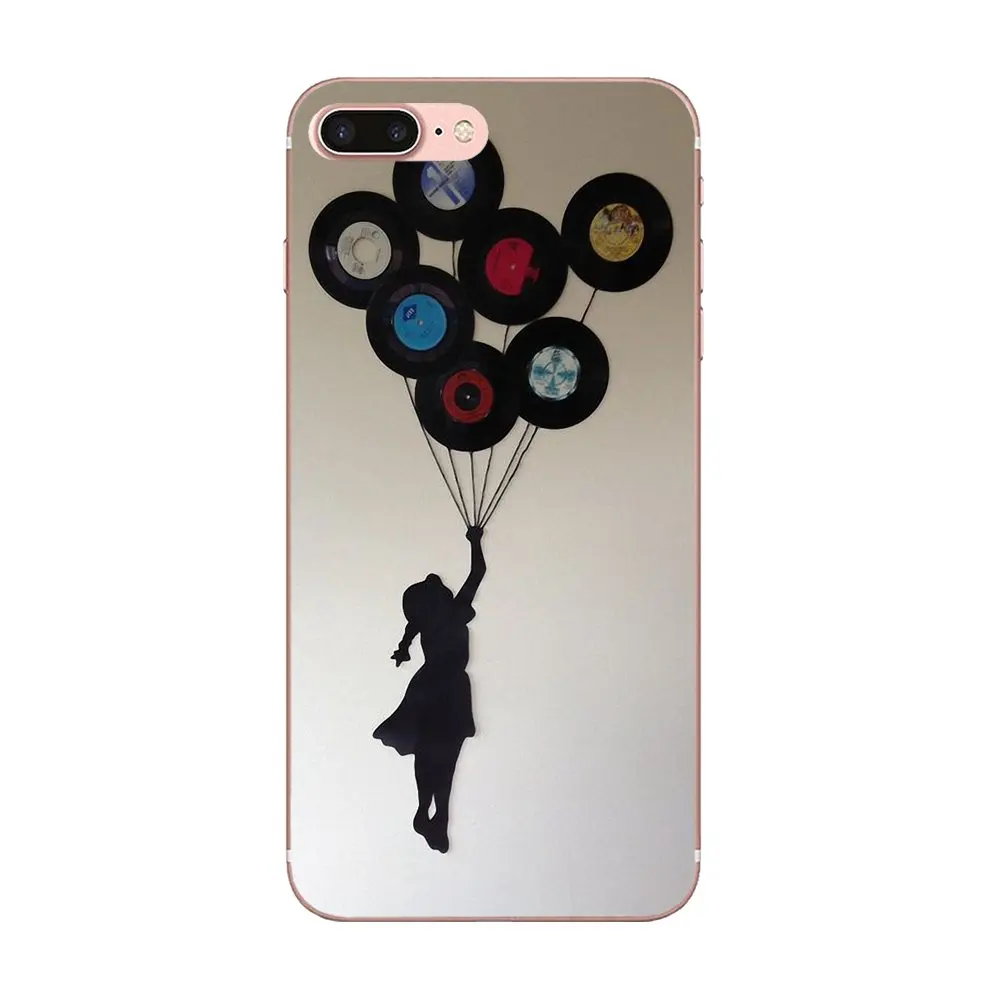 Banksy девушка с шариком для Xiaomi Redmi Mi Note 7 8 9 SE Pro Lite Go Play TPU Модный