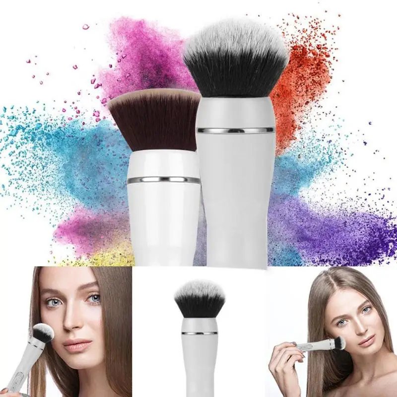 

Portable Electric Make Up Brushes Electric Makeup Brush Set USB 360 Degree Rotating Foundation Powder Blush Cosmetic Tool